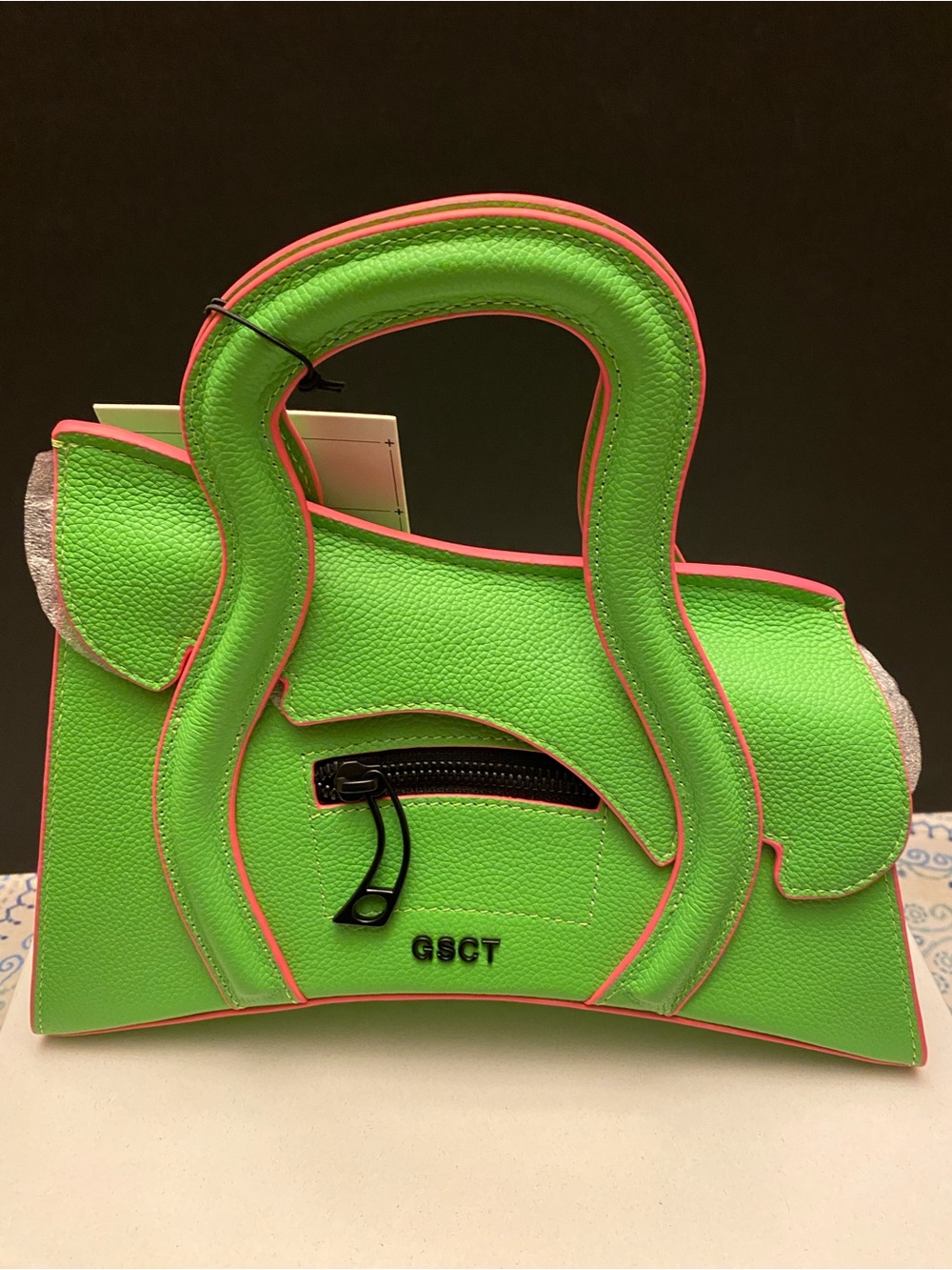 MSCHF Juicy Fruit Handbag GSCT Global Supply Chain Telephone New Leather